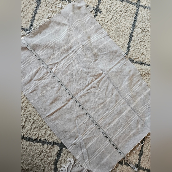 Wet Cat Turkish Stripped Cotton Hand Towels Set Of 4 - Picture 3 of 5